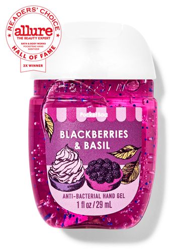 Antibacterial - Alcohol Gel - Blackberries & Basil