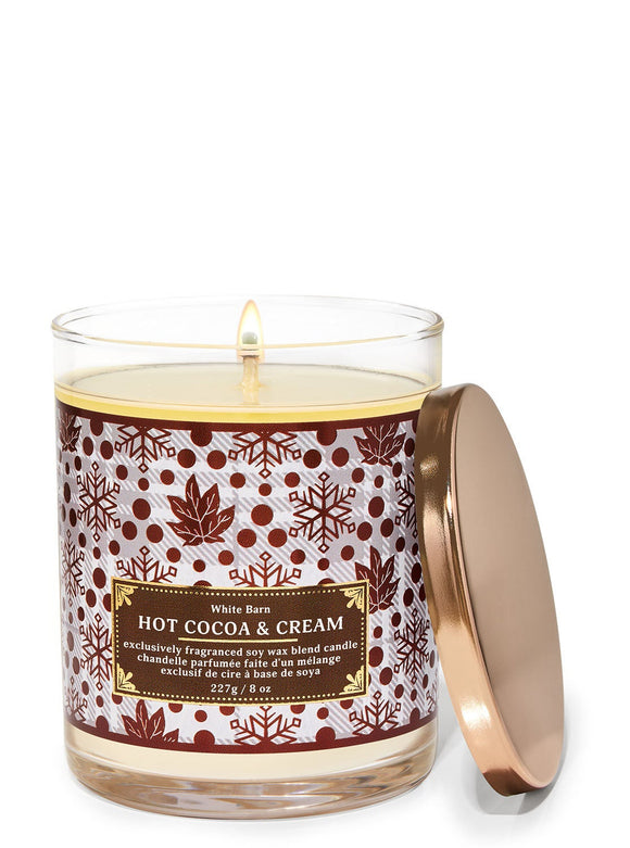 Vela pequeña - Hot cocoa & cream
