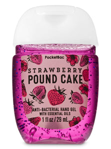 Antibacterial - Alcohol Gel - Strawberry pound cake