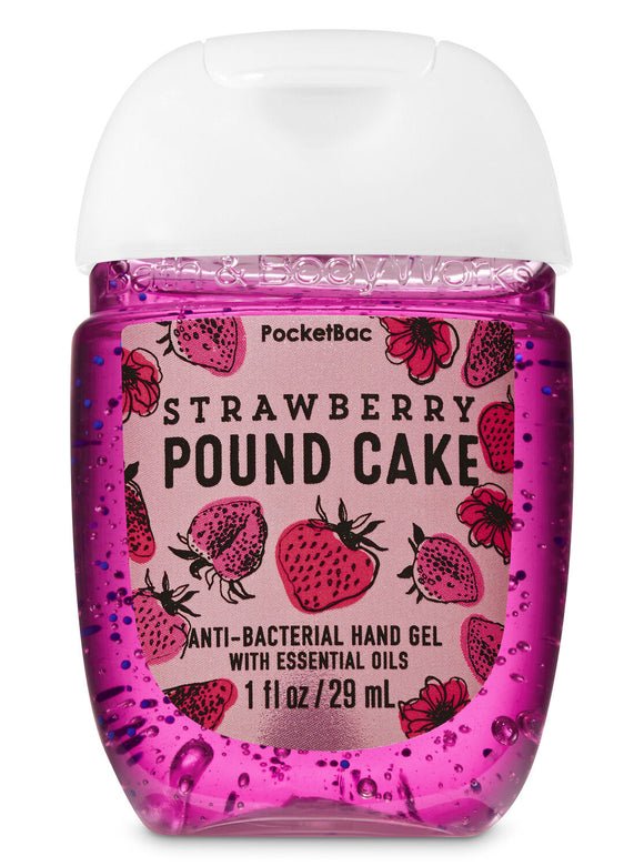 Antibacterial - Alcohol Gel - Strawberry pound cake