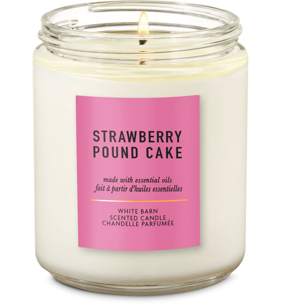 Vela Pequeña - Strawberry pound Cake