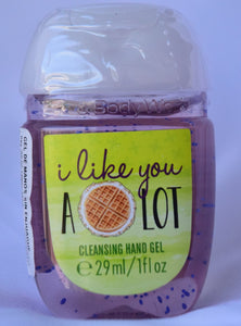 Antibacterial - Alcohol Gel -  I like you a wafles lot