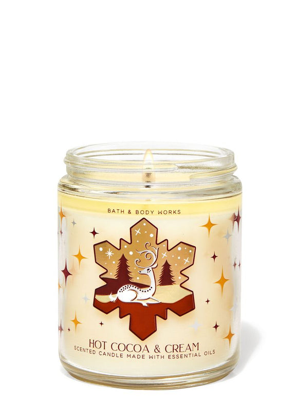 Vela pequeña - Hot cocoa & cream