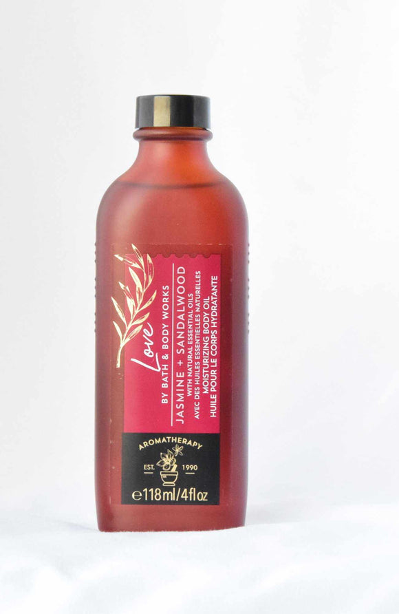 Aceite Corporal Humectante - Jasmine + Sandalwood-Bath and Body Works