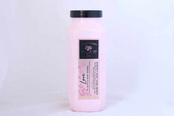 Baño de Lujo - Rose + Vanilla-Bath and Body Works