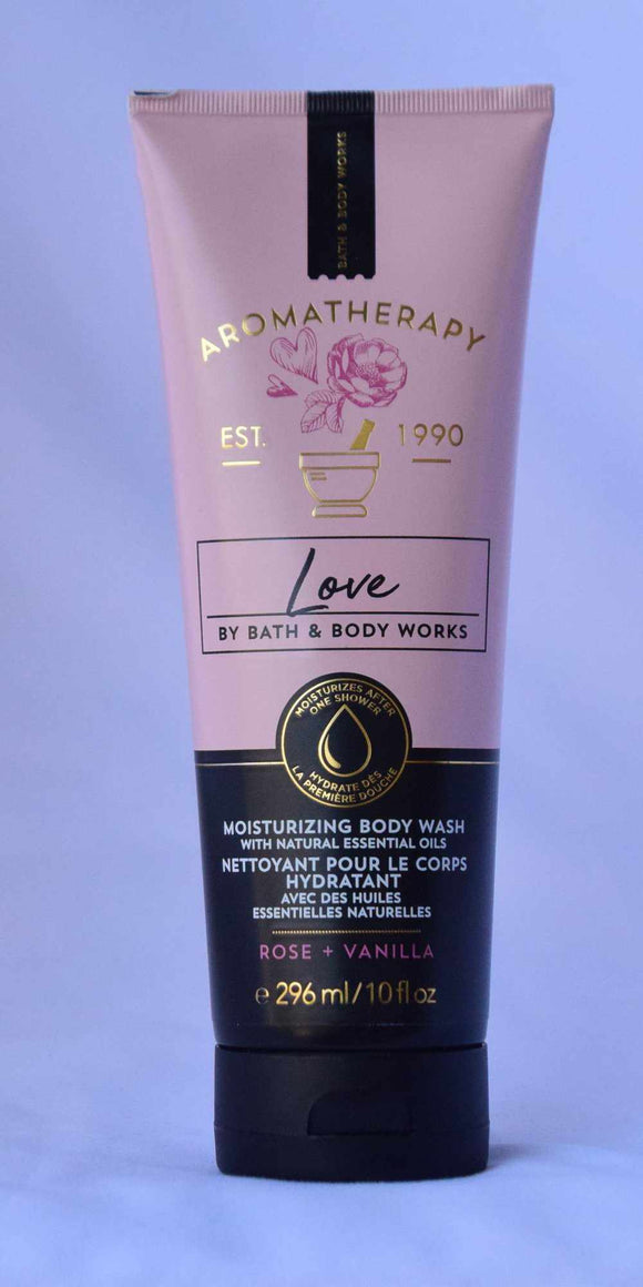 Crema de Limpieza Corporal - Rose + Vanilla-Bath and Body Works