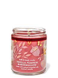 Vela Pequeña -Vanilla pumpkin Marshmallow