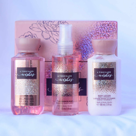Giftset - A Thousand Wishes-Bath and Body Works
