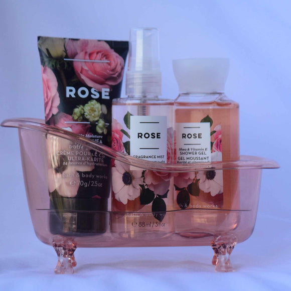 Giftset - Bañera Rose-Bath and Body Works
