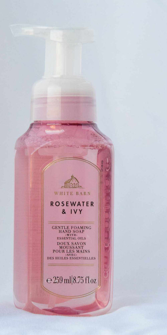 Jabón Espuma - Rose Water & Ivy-Bath and Body Works