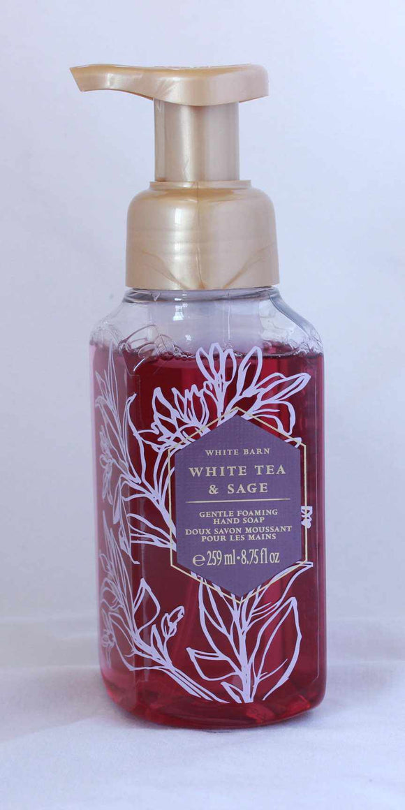 Jabón Espuma - White Tea & Sage-Bath and Body Works