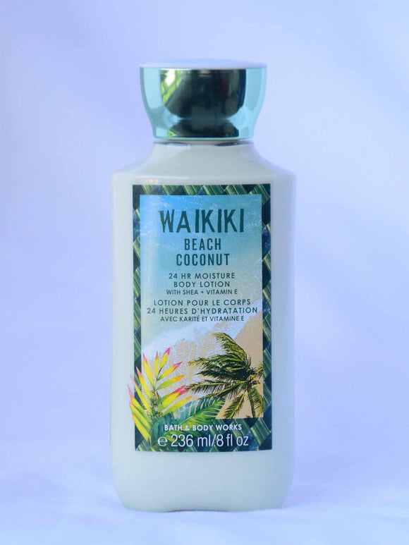 Loción Corporal Humectante - Waikiki Beach Coconut-Bath and Body Works