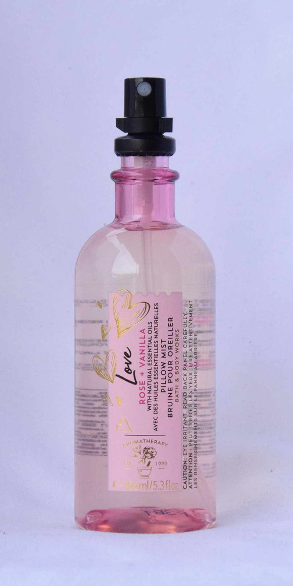 Pillow Mist - Rose + Vanilla-Bath and Body Works