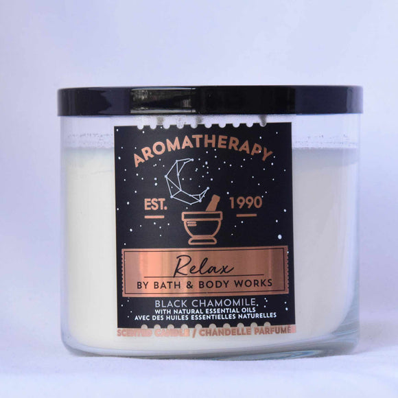 Vela Grande - Black Chamomile-Bath and Body Works